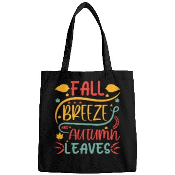 Discover Fall Breeze And Autumn Leaves Bags