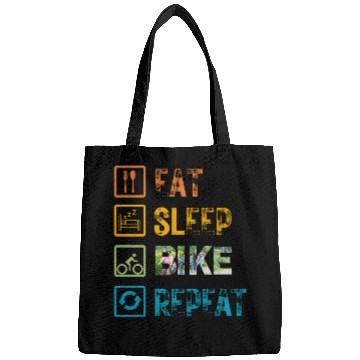 Discover Eat Sleep Bike Repeat Bags