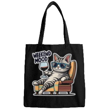 Discover Weekend Mood Cat Chill Bags
