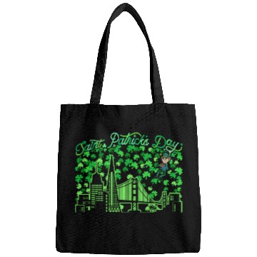 Discover Saint Patrick's Day San Francisco California Bags