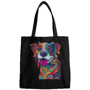 Discover Abstract Dog Bags