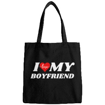 Discover I LOVE MY BOYFRIEND Bags