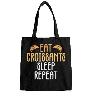 Discover Croissant Love Joke Bakery Bread Pastry Patisserie Bags