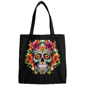 Discover Day of the Dead Iconic Sugar Skull Bags