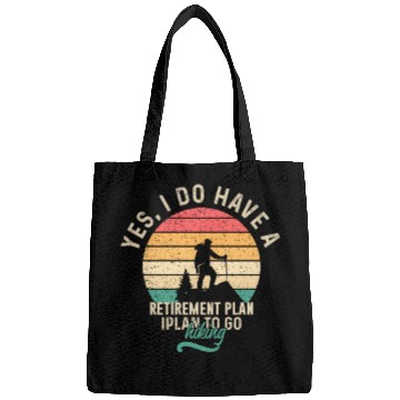 Discover I Plan To Go Hiking Bags