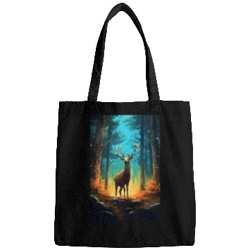 Discover Deer In The Forest Mysterious Bags