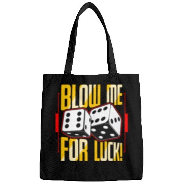 Discover Poker Dice Blow Me For Luck Poker Game Gambling Bags
