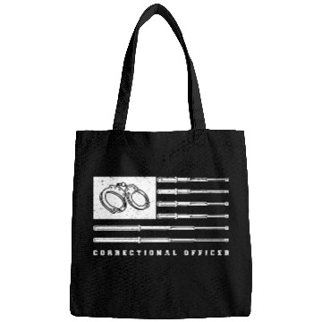 Discover USA Flag correctional officer Bags