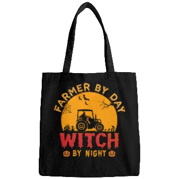 Discover Farmer By Day Witch By Night Bags