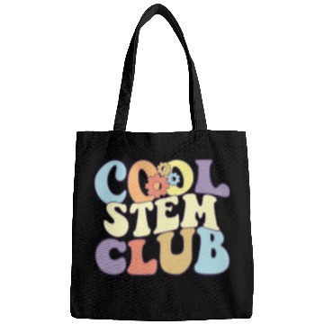 Discover Cool STEM Club I Love Math Proud Stem Teacher Bags