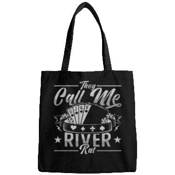 Discover Poker Dice They Call Me River Rat Loves Card Game Bags