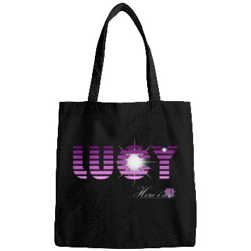 Discover Lucy pink and violet - Latin's etymology - Light Bags