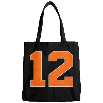 Discover Number 12 Sports Orange Bags