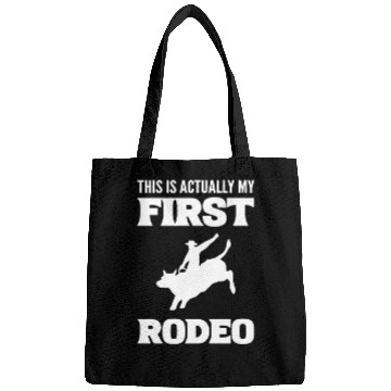 Discover My First Rodeo Horse Wrangler Gift Bags