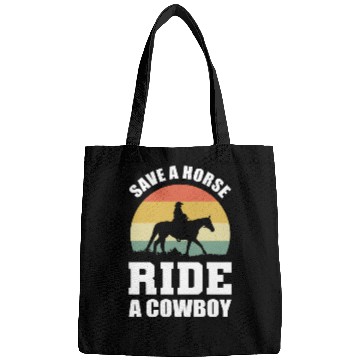 Discover Ride a Cowboy Equestrian Gift Bags
