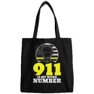 Discover 911 Is My Work Number Dispatcher Emergency Bags