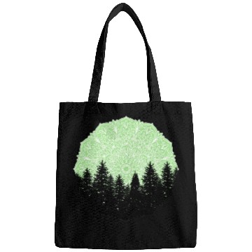 Discover Green Forest Mandala Pacific Northwest Bags