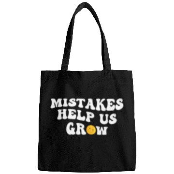 Discover Groovy Mistakes Help Us Grow - Back To School Bags