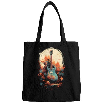 Discover Guitar Moon Color Bags