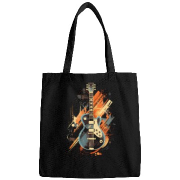 Discover Guitar Music Vibes Bags
