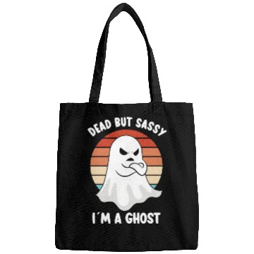 Discover Ghost Hunter Funny Ghost Angry Ghost Halloween Bags