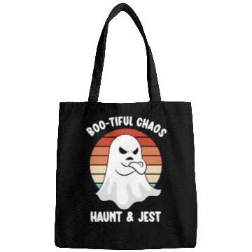 Discover Ghost Hunter Funny Ghost Angry Ghost Halloween Bags