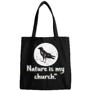 Discover Nature is my church Bags