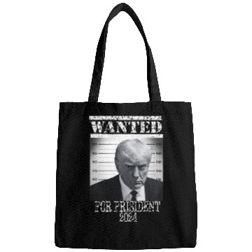 Discover Wear this "President 2024 Trump Mug Shot Bags