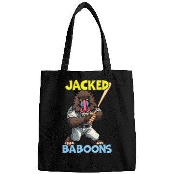 Discover Baboon Monkey Lover Wildlife Animal Zookeeper Bags