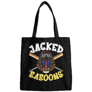 Discover Baboon Monkey Lover Wildlife Animal Zookeeper Bags