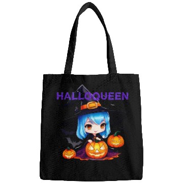 Discover Hallo Light Blue Witch Bags