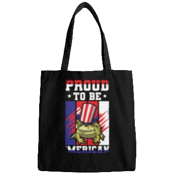 Discover Proud To Be Merica Frog Bags