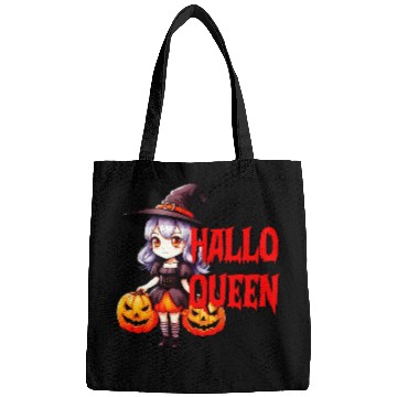 Discover Hallo Queen Red Witch Bags
