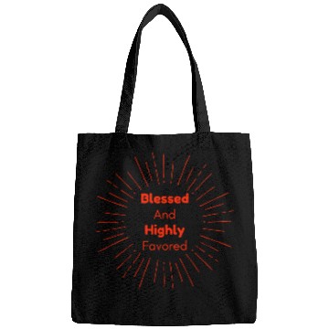 Discover Blessed and Highly Favored Scarlet Bags