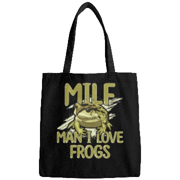 Discover MILF Man I Love Frogs Bags