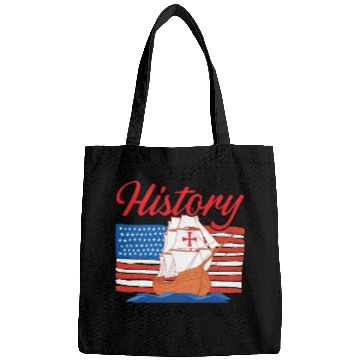 Discover Sailing Into History Columbus' Way Columbus Day Bags