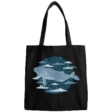 Discover Humpback Whale Animal Art Bags