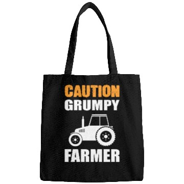 Discover Caution Grumpy Farmer Bags