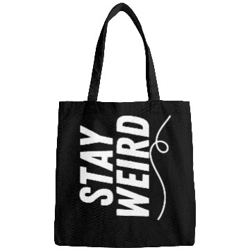 Discover Stay Weird Bags