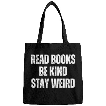 Discover Read Books Be Kind Stay Weird Teacher Bags