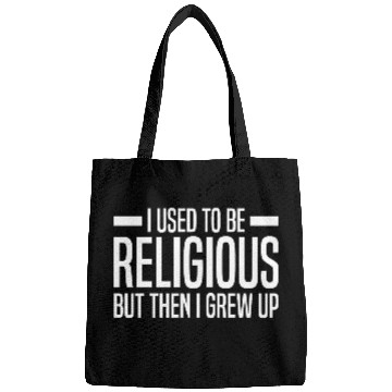 Discover Atheist Sayings | Atheism Skeptic Gifts Bags
