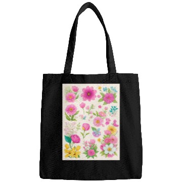 Discover Buttercup and Marigold Spring Flowers Bags