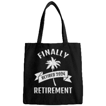 Discover Finally retirement Retired 2024 Retiring Gift Bags