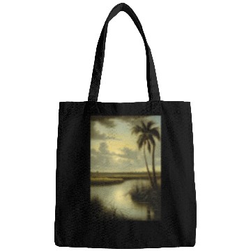 Discover Tropical Landscape with Palm Tree and Water Bags