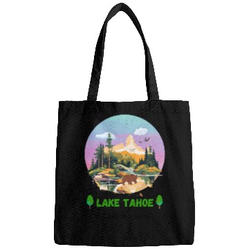 Discover Lake Tahoe California Bags