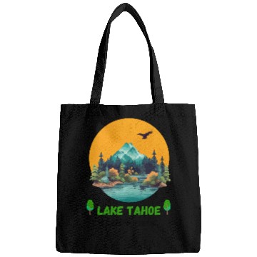 Discover Lake Tahoe California Bags