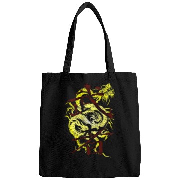 Discover Yellow Dragon Warrior Bags
