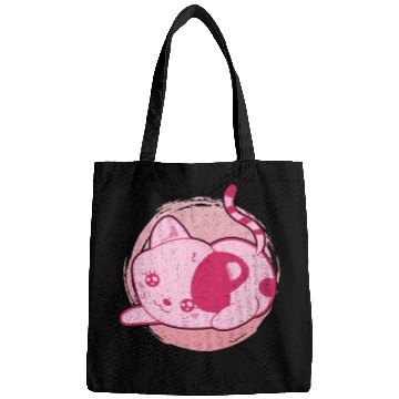 Discover Cat lover pet gift kawaii cat Bags