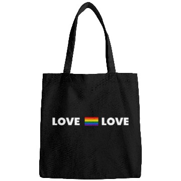 Discover Love Is Love Bags