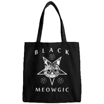 Discover Black Meowgic Gothic Bags
